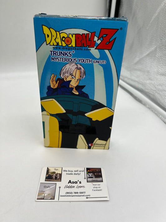 Dragon Ball Z: Trunks Saga- Mysterious Youth (VHS, 2000, Dub, Uncut) DBZ Anime