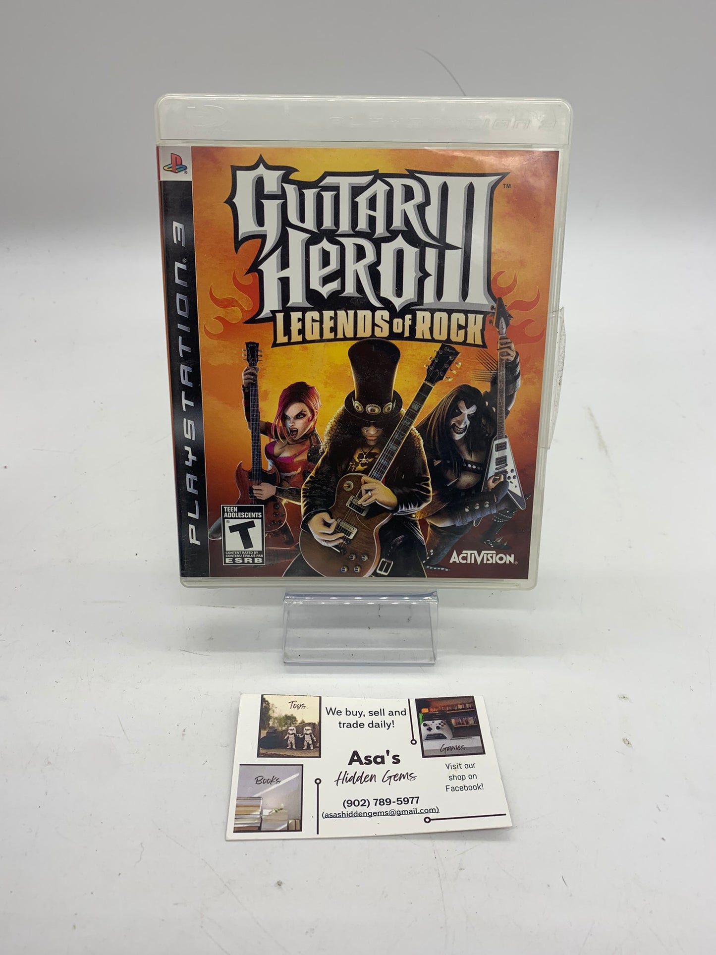 Guitar Hero III Legends Of Rock PlayStation 3 Video Game PS3