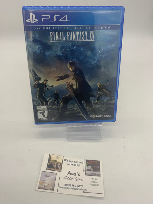 Final Fantasy XV 15 - Day One Edition Sony PlayStation 4, 2016 PS4