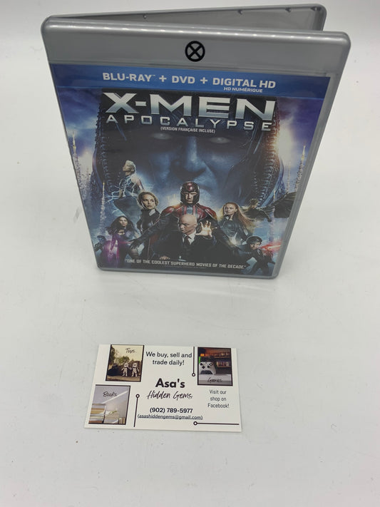 X-Men: Apocalypse (Blu-ray/DVD, 2016, 2-Disc Set, Canadian)