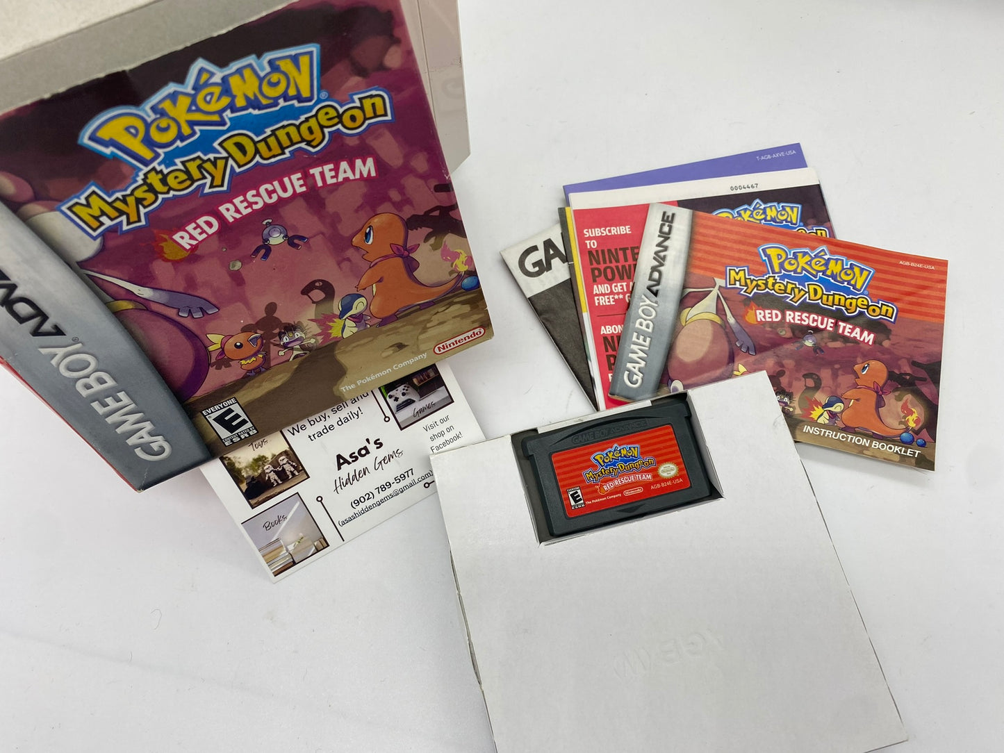 Pokemon Mystery Dungeon: Red Rescue Team (Nintendo Game Boy Advance, 2006)