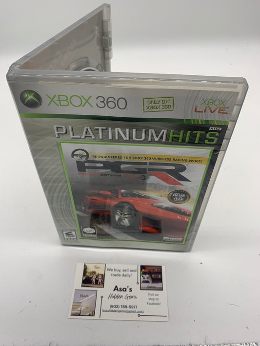 Project Gotham Racing 3 Platinum Hits Microsoft Xbox 360 Video Game 2005