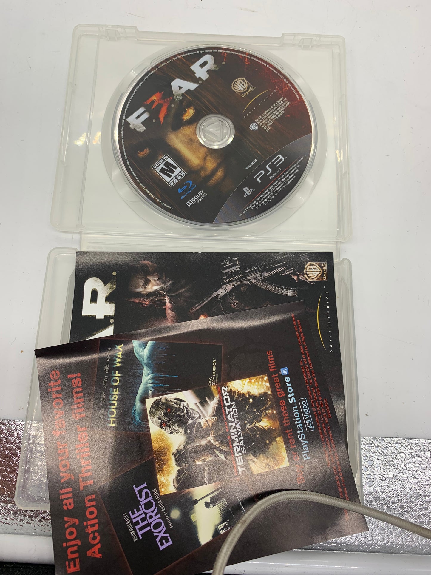 F.E.A.R. 3 (Sony PlayStation 3, 2011) PS3