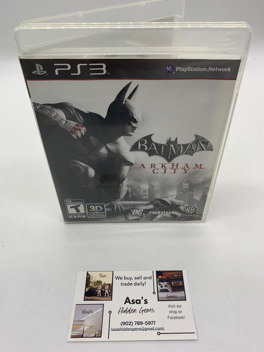 Batman: Arkham City (Sony PlayStation 3, 2011) PS3