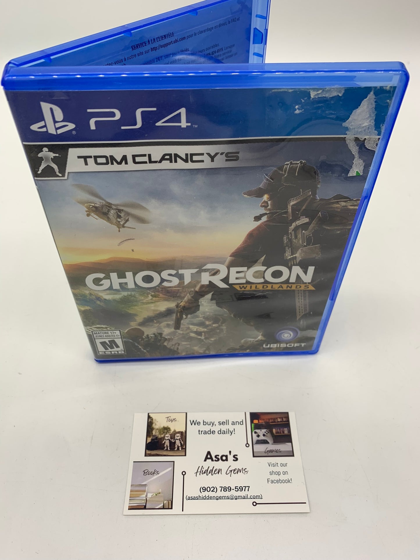 Tom Clancy's Ghost Recon Wildlands (PlayStation 4 PS4, 2017) Clancys Wild Lands