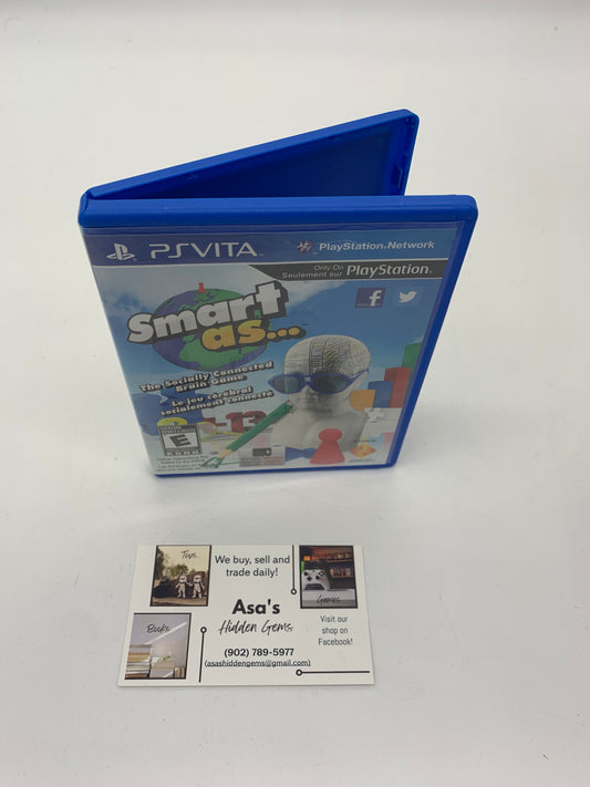 Smart As... Socially Connected Brain Game (PlayStation PS Vita, 2012)