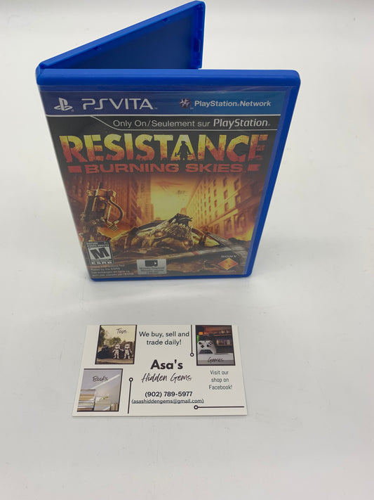 Resistance: Burning Skies (Sony PlayStation PS Vita, 2012)