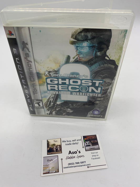 Tom Clancy's Ghost Recon: Advanced Warfighter 2 PS3 (Sony PlayStation 3, 2007)