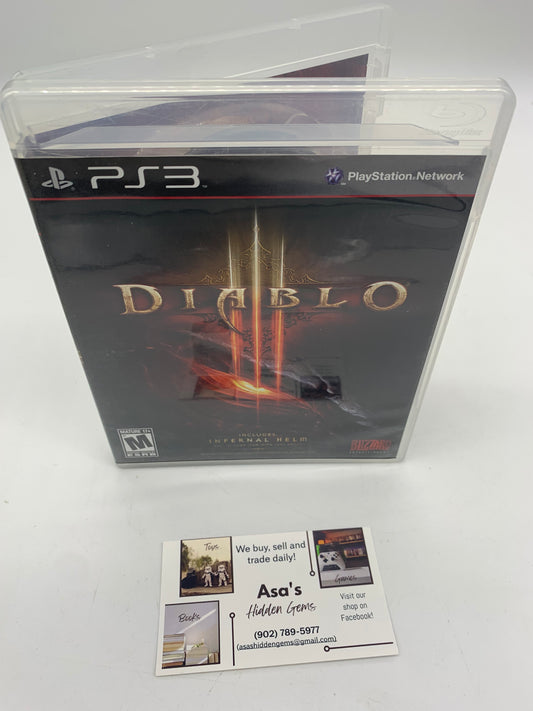 Diablo III 3 PS3 (Sony PlayStation 3, 2013 PS3)